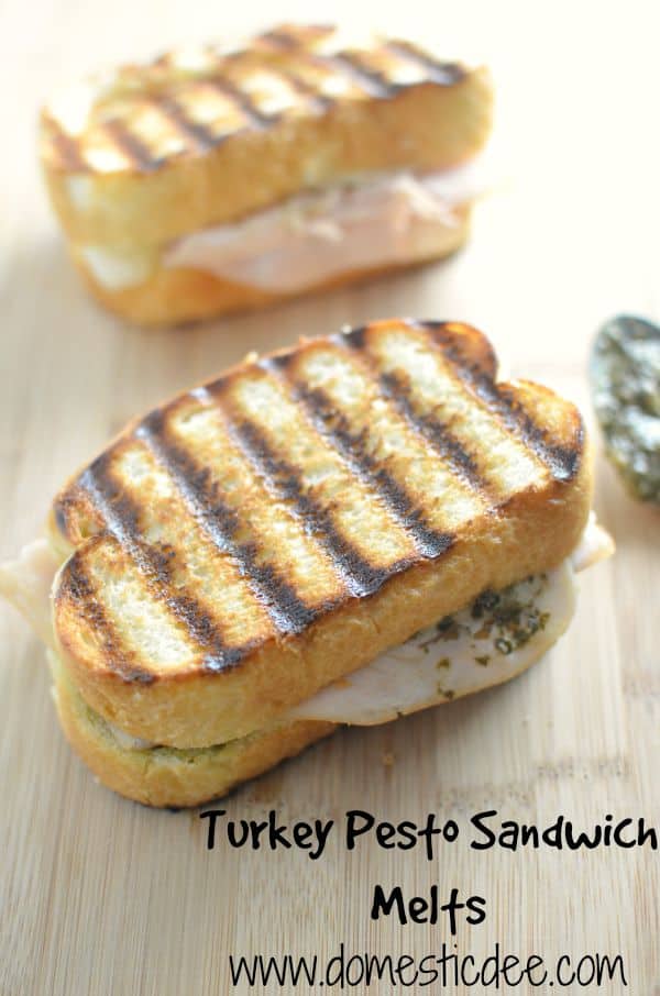 turkey pesto sandwich