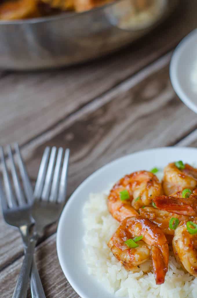 Shrimp-N-Chili Skip the fast food and opt in for this Succulent Sweet Stir-Fry Shrimp-N-Chili dish! I www.domesticdee.com