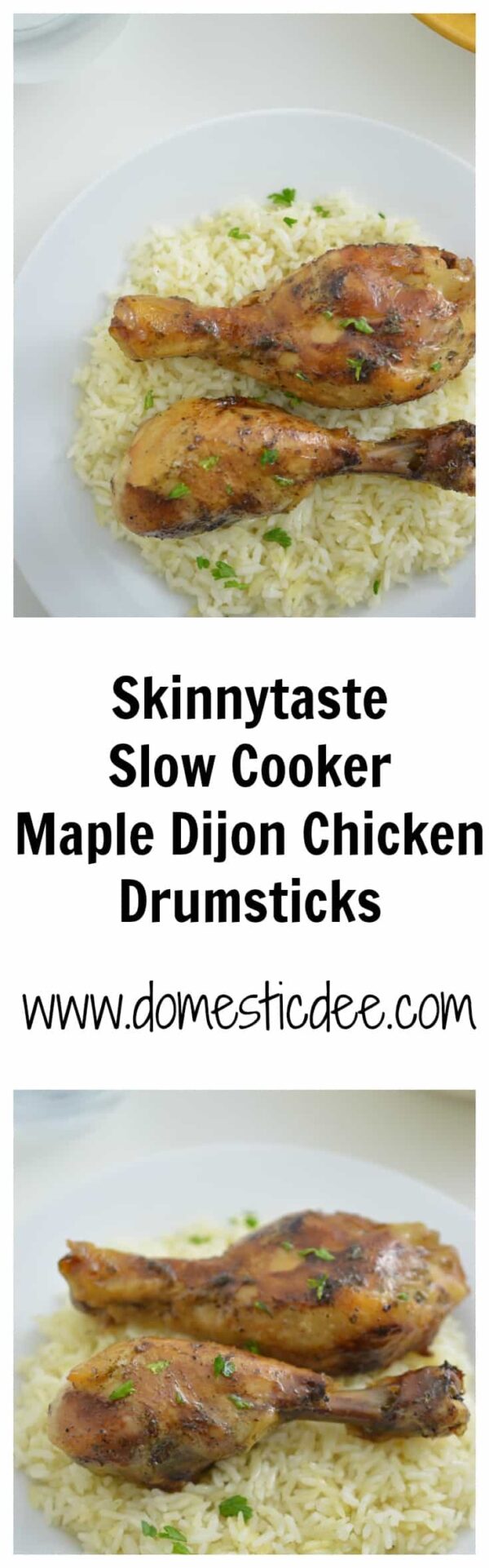 Skinnytaste’s Slow Cooker Maple Dijon Chicken Drumsticks Domestic Dee