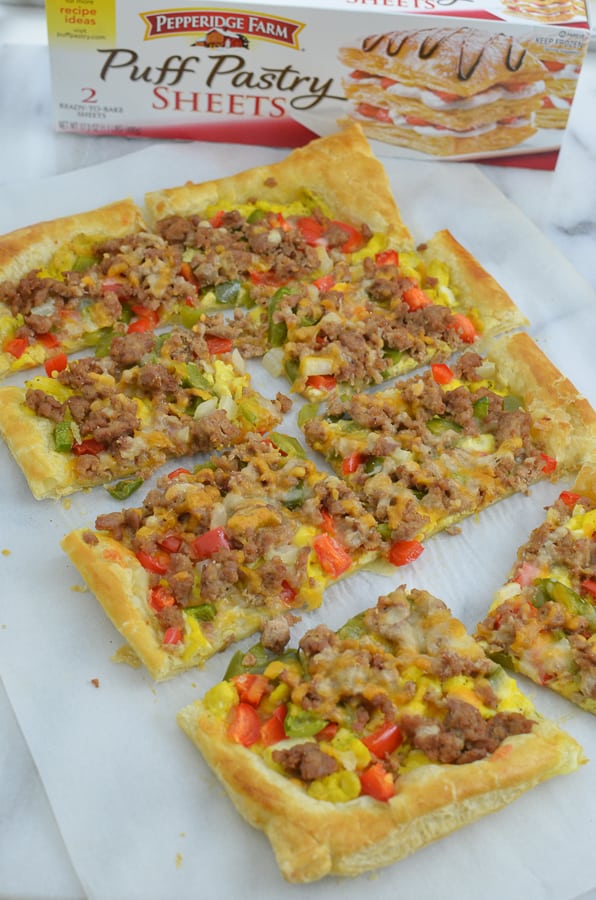 Turkey Sausage Breakfast Pizza10 Domestic Dee