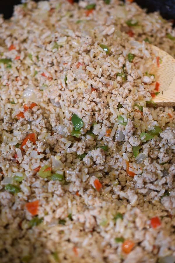 dirty rice with ground turkey6 Domestic Dee