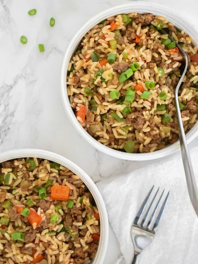 Easy Vegan Dirty Rice (So Good!) Domestic Dee