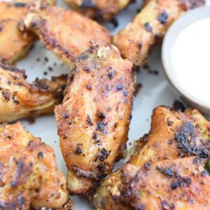 These Air Fryer Lemon Pepper Chicken Wings are juicy, flavorful and extra crispy! Putting these chicken wings in the air fryer is the easiest and best way to get crispy lemon pepper wings without all the grease! You’re going to love how succulent these wings are!