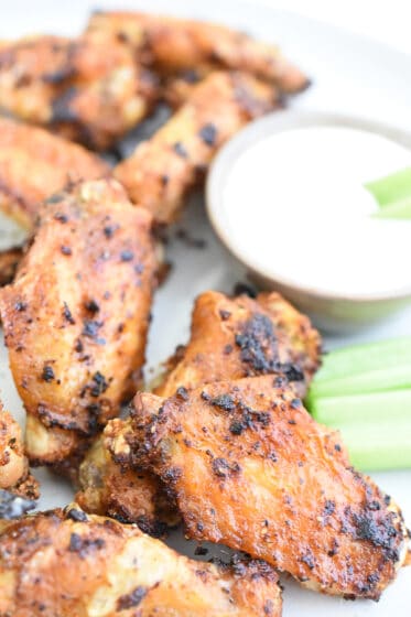 Air Fryer Lemon Pepper Wings-14 | Domestic Dee