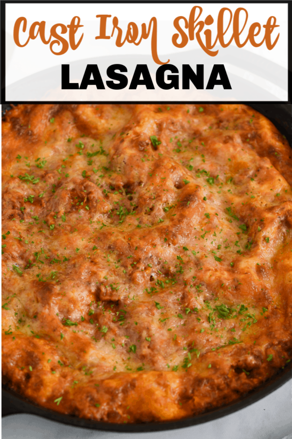 Cast Iron Skillet Lasagna Domestic Dee