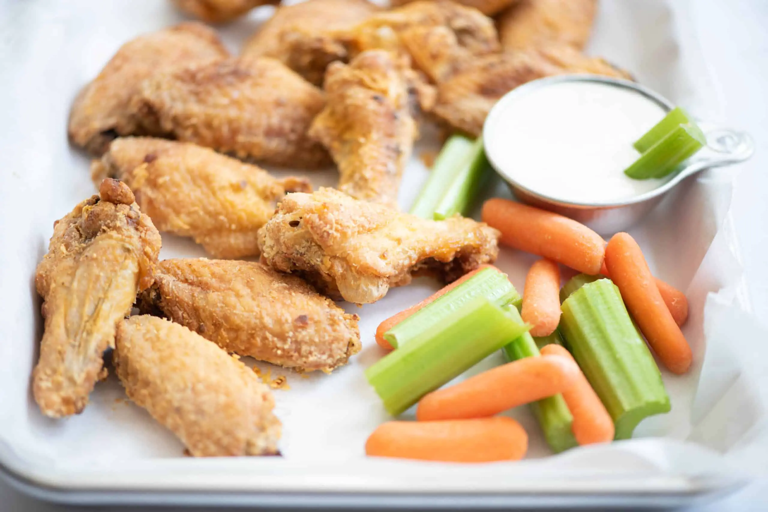 Air Fryer Chicken Wings (Extra Crispy!) - Domestic Dee