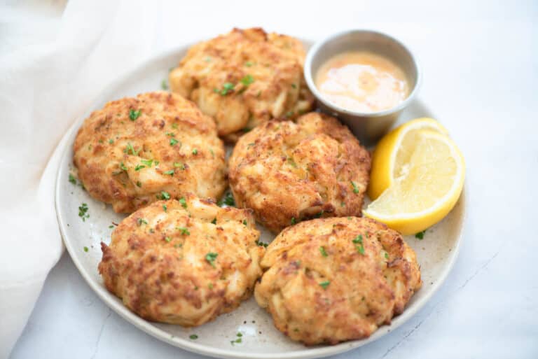 Air Fryer Crab Cakes - Domestic Dee