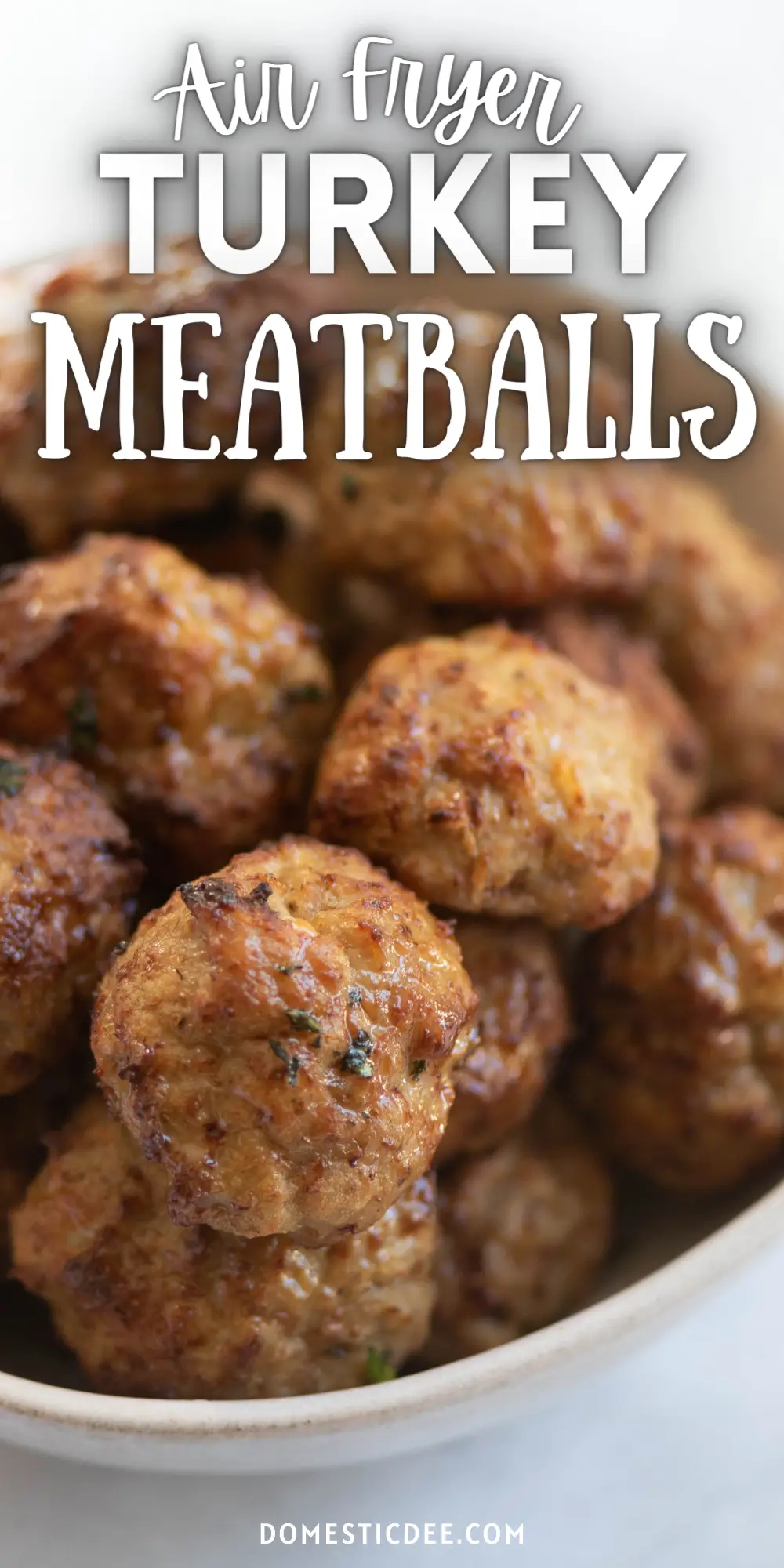 Air Fryer Turkey Meatballs