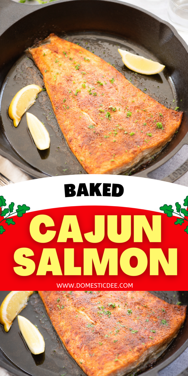 Easy Baked Cajun Salmon Recipe Domestic Dee